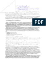 Ordin BNR NR 27-2010 Pentru Aprobarea Reglementărilor Contabile Conforme Cu Standardele Internaţionale de Raportare Financiară, Aplicabile Instituţiilor de Credit