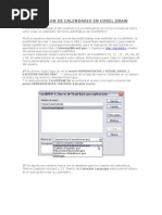 Creacion de Calendario en Corel Draw