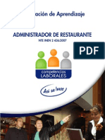 Administrador de Restaurante PDF