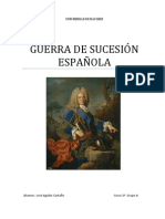 La Guerra de Sucesión Española