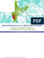 Local Solutions To A National Problem: Innovations in Targeted Interventions For HIV/AIDS Prevention in Karnataka