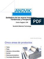 SANDVICK - Soldadura de Los Aceros Inoxidables