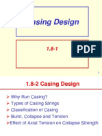 1.8 Casing Design1.9 Burst, Collapse, Tension