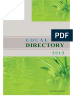  Myanmar LNGO Directory 2012