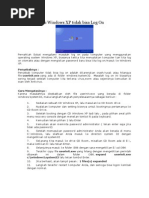 Cara Mengatasi Windows XP Tidak Bisa Log On