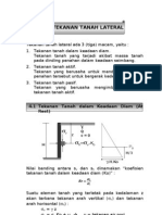 Tekanan Tanah Lateral