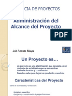 Gestion de Alcance en Un Proyecto