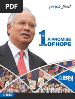 Barisan Nasional 2013 Manifesto