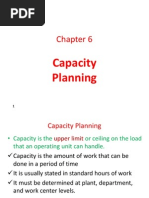 Ch.6 Capacity Planning