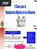 5 Claves de Higiene y Manipulacion de Alimentos