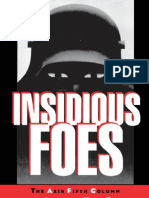 Insidious Foes - The Axis Fifth Column and The American Home Front