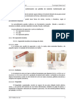 Procedimientos de Fabricación - Conformado Con Perdida Dematerial