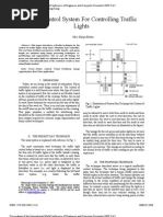 Fuzzy Control System For Controlling Traffic Lights: Abstract-This Paper Introduces A Flexible Technique For The