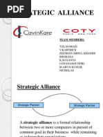 Strategic Alliance Between Cavinkare and Coty