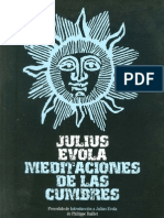 Julius Evola - Meditaciones de Las Cumbres