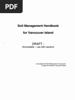 Soil Management Handbook For Vancouver Island (Draft)