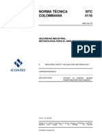 NTC 4116 Analisis de Tareas