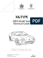 Jaguar XK - TYPE 2003 Model Year Electrical Guide