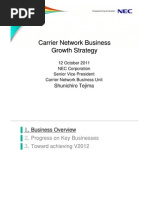 Carrier Network Business Growth Strategy