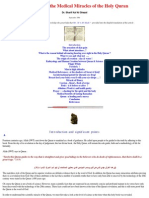 Reflections On The Medical Miracles of The Holy Quran