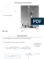 Mission Analysis and Simulation: Optimal Rockets