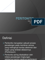 Peritonitis