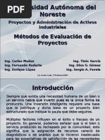 Formulacion y Evaluacion de Proyectos