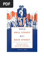 Excerpt From "When Wall Street Met Main Street" by Julia C. Ott