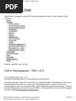 Rameswaram Visit - Part 1 of 3 PDF