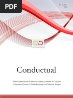 Conductual Vol 1 No 1