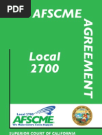 AFSCME 2700 Agreement