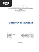 Detector de Humedad Informe Final