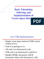 Basic Tokenizing, Indexing, and Implementation of Vector-Space Retrieval