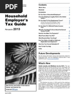 Household Employer's Tax Guide: Future Developments