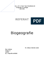 Biogeografie