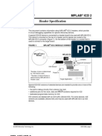 Header Specification: Mplab Icd 2