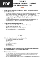 Physical Quantities and Units