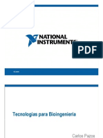 Tecnologias de Instrumentacion para Bioingenieria