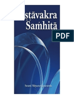 'Ashtavakra Samhita' or 'Ashtavakra Gita' Word For Word Translation, English Rendering With Comments by Swami Nitya Swarupananda