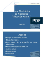 Presentacion Firma Electronica Nicaragua