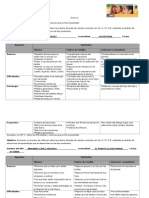 Cuadros de Analisis de Avances, Dificultades y Estrategis.