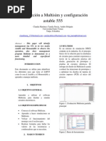 Introducción A Multisim y Configuración Astable 555