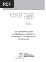 La Transformacion de La Educacion Superior en America Latina