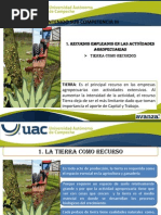 Recursos de La Empresa Agropecuaria (Tierra)