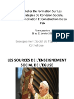 Enseignement Social de L'eglise Catholique