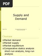 Supply and Demand: Chapter Three Publishing As Prentice Hall. 1