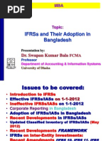 IFRSs and Their Adoption in BangladeshIFRSs and Their Adoption in Bangladesh