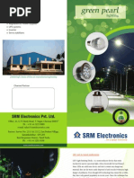 SRM GreenPearls LED Brochure