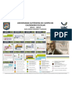 Calendario Escolar 2012-2013 UAC