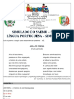 Simulado - 5º Ano - Língua Portuguesa - Simulação 4 - Gabaritado